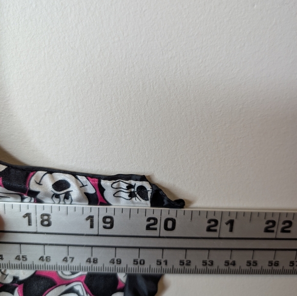 Vintage Disney Mickey Unlimited One Size Fits Most Button Down Mikey Pink Vest - Picture 8 of 10